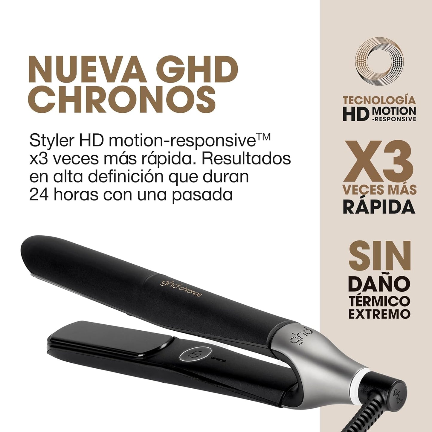 Plancha Pelo ghd Chronos | A1156
