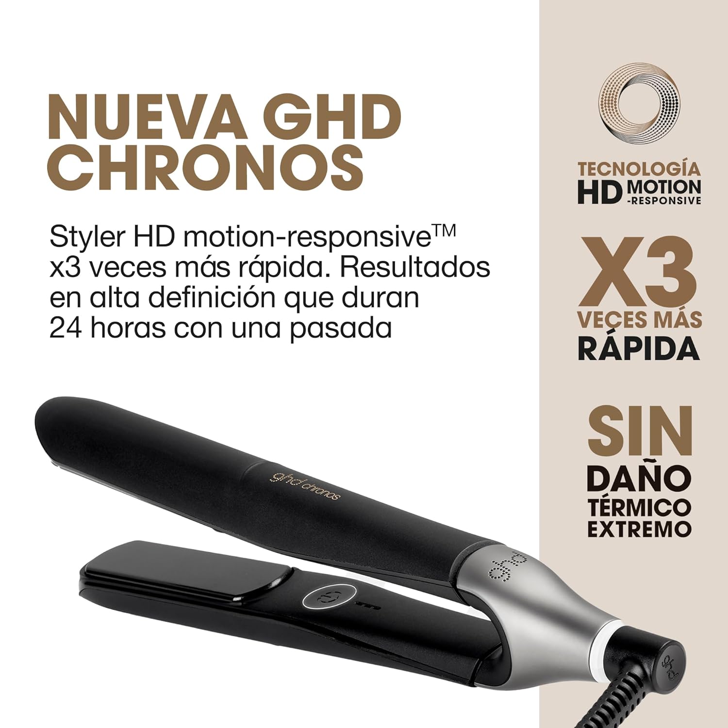 Plancha Pelo ghd Chronos | A1156
