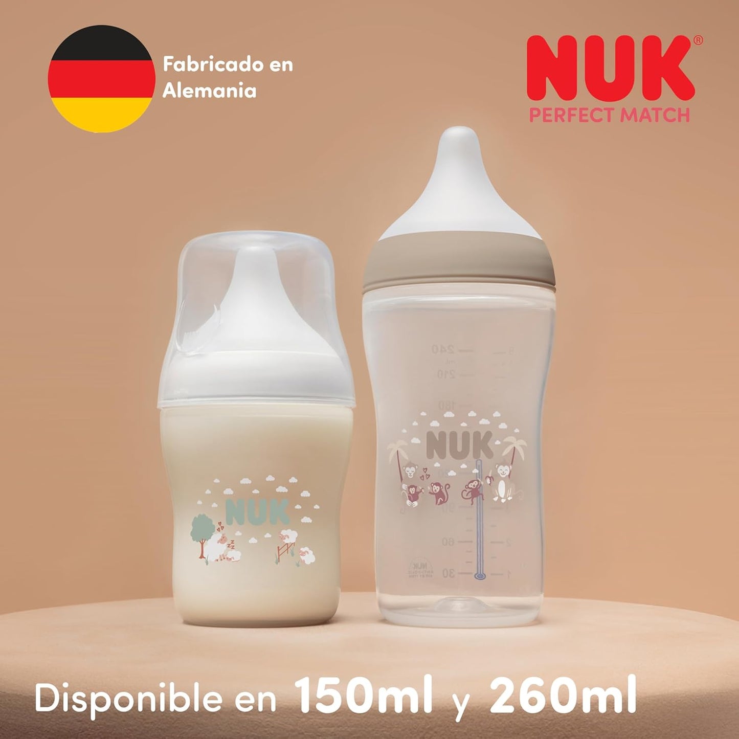 Biberón NUK Perfect Match | A1657