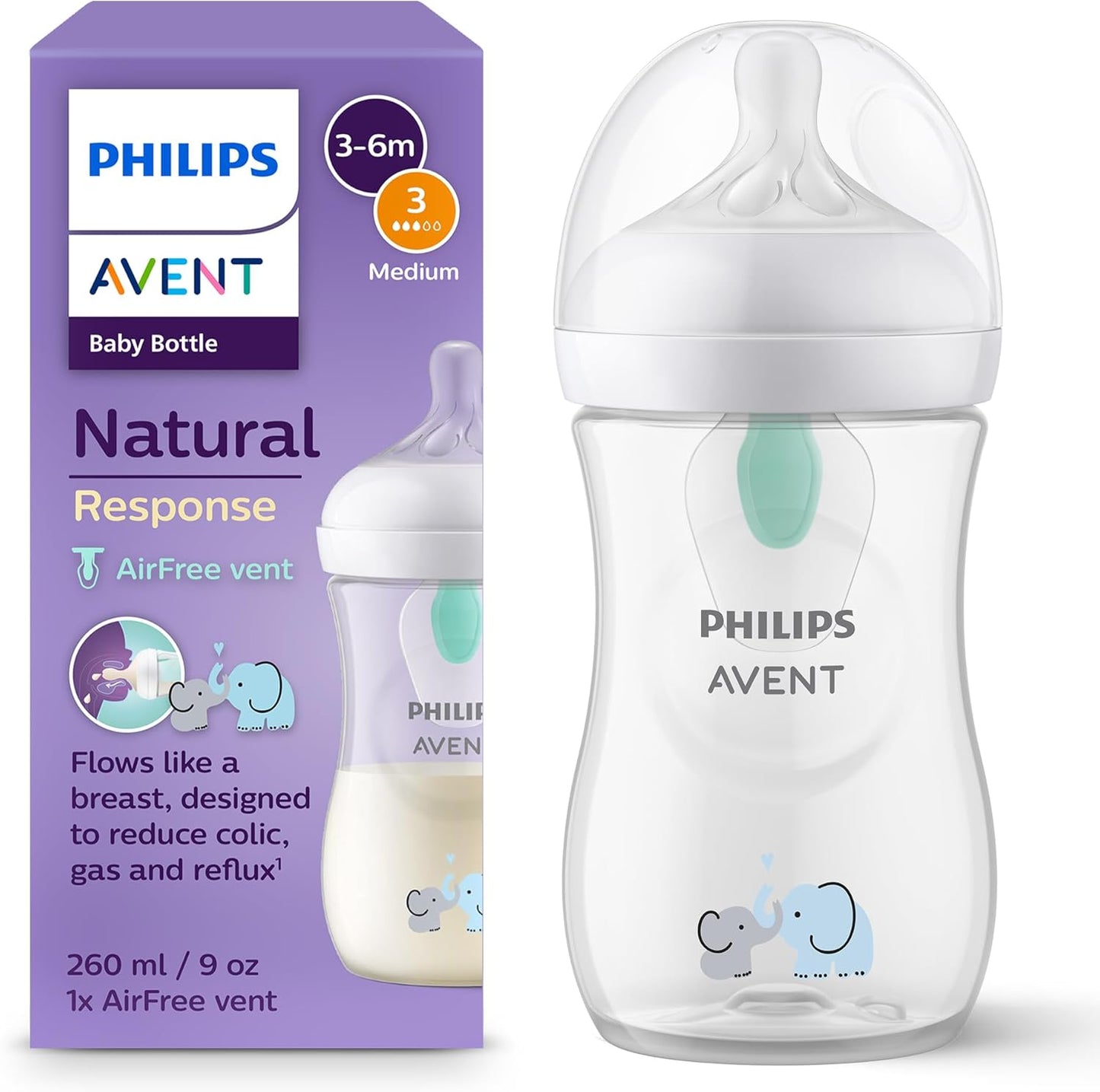 Biberón Philips Avent Natural Response | A1640