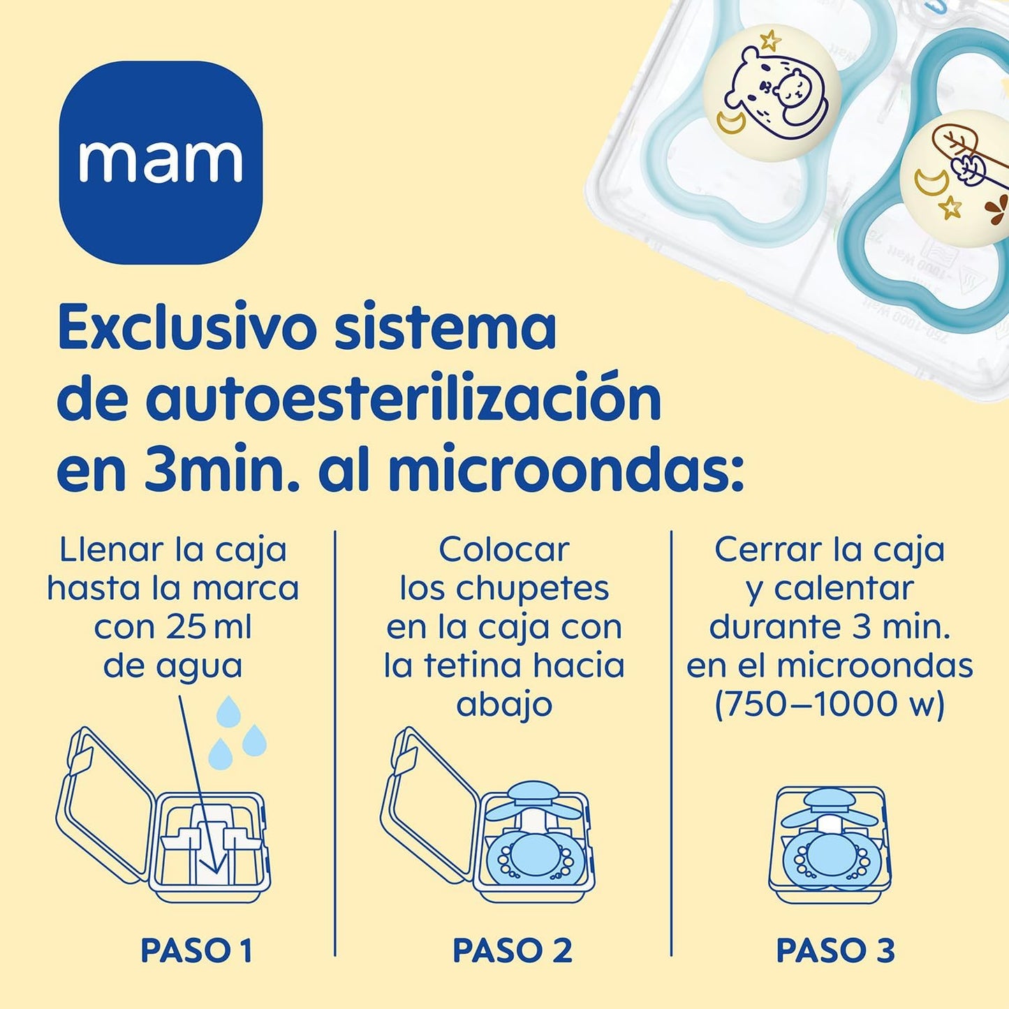 Chupetes MAM con escudo ventilado que | A1642