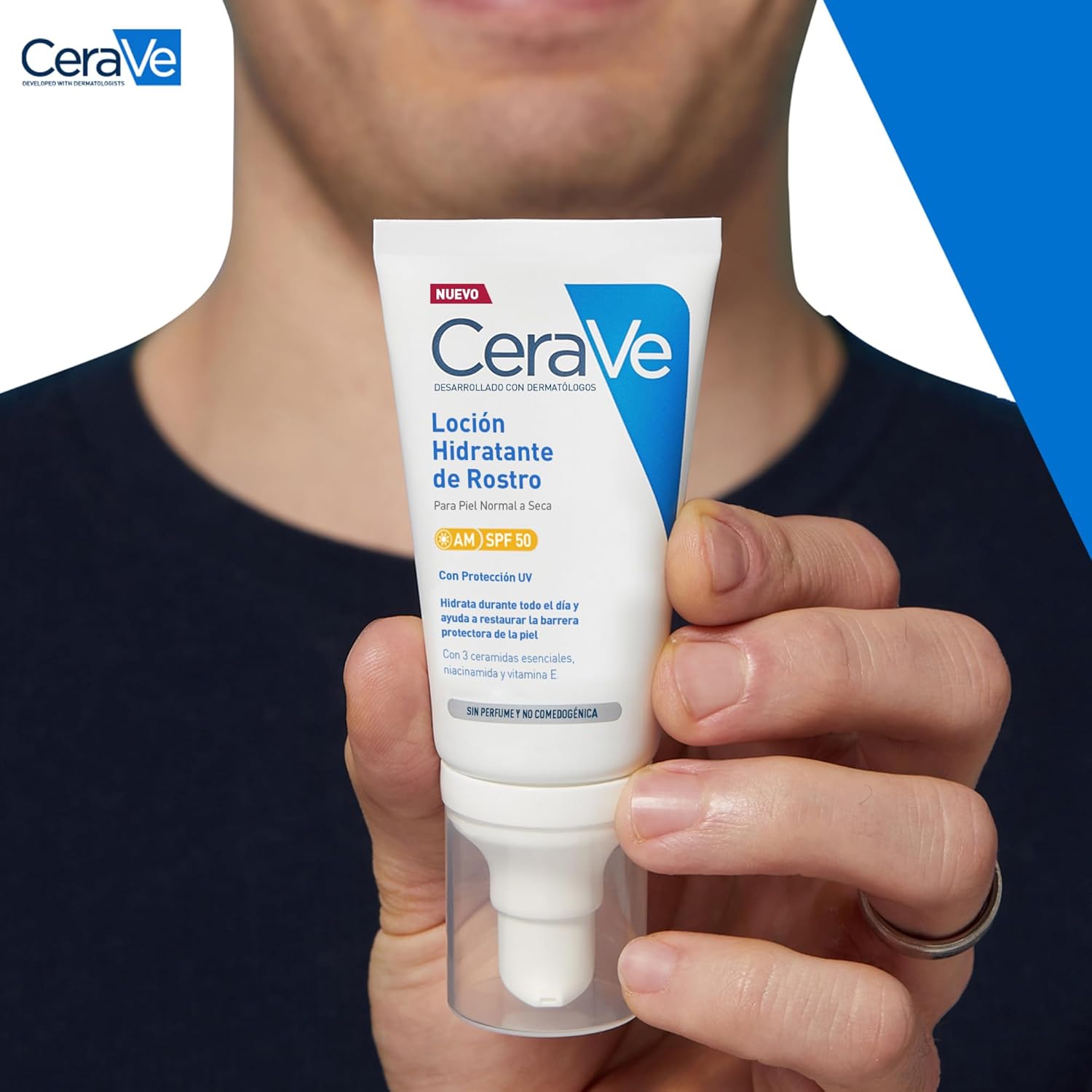 Loción Hidratante CeraVe 52ml SPF50 | A1584