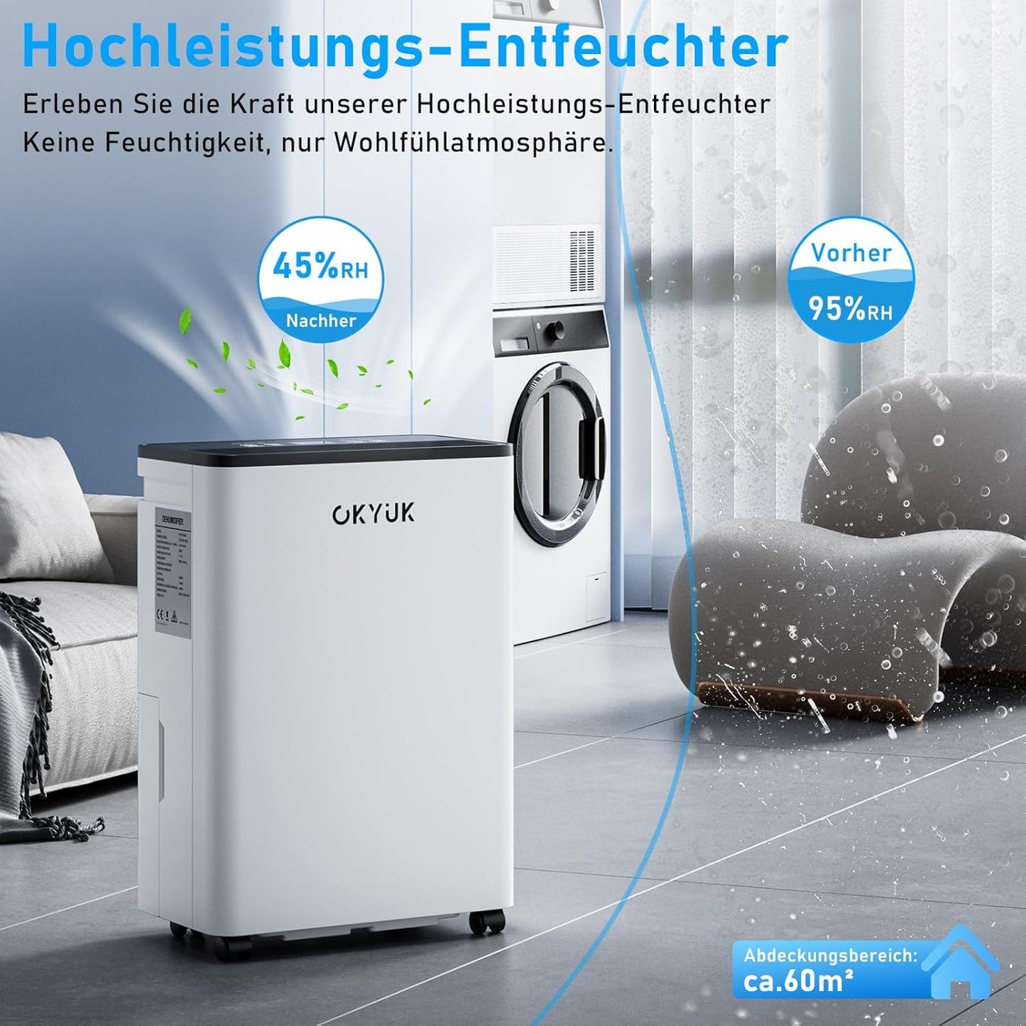 Deshumidif Dehumidifier 10L with | A1100