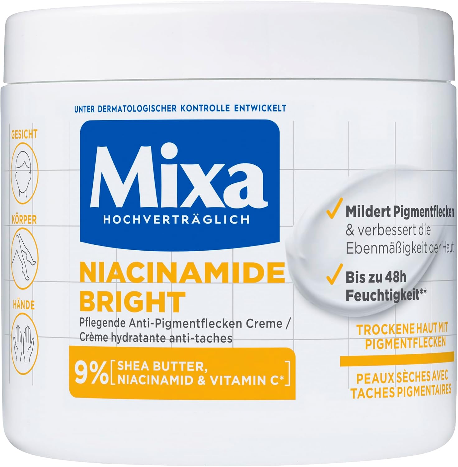 Crema Mixa Niacinamide Bright | A2024