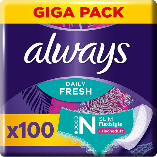 Protectores Always Slim Fresh | A1994