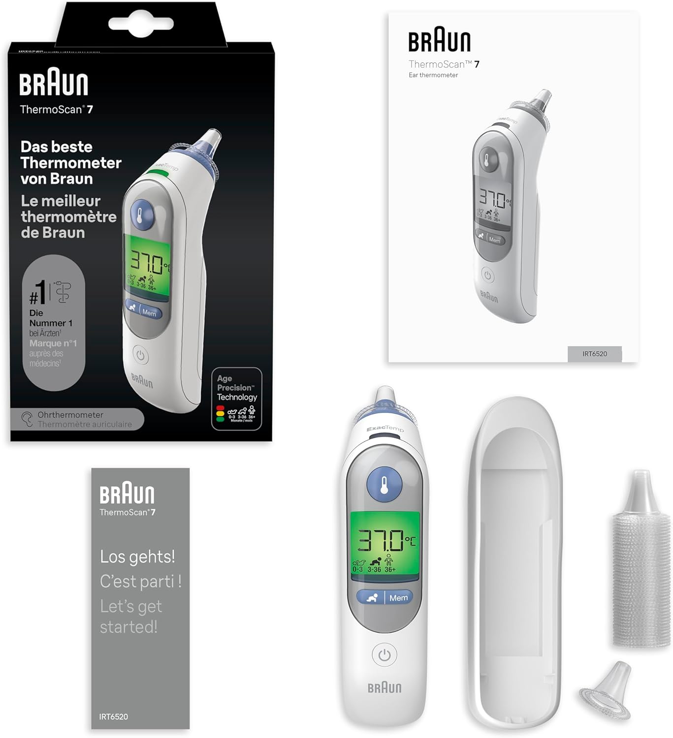 Termómetro Braun Thermoscan 7 | A1290