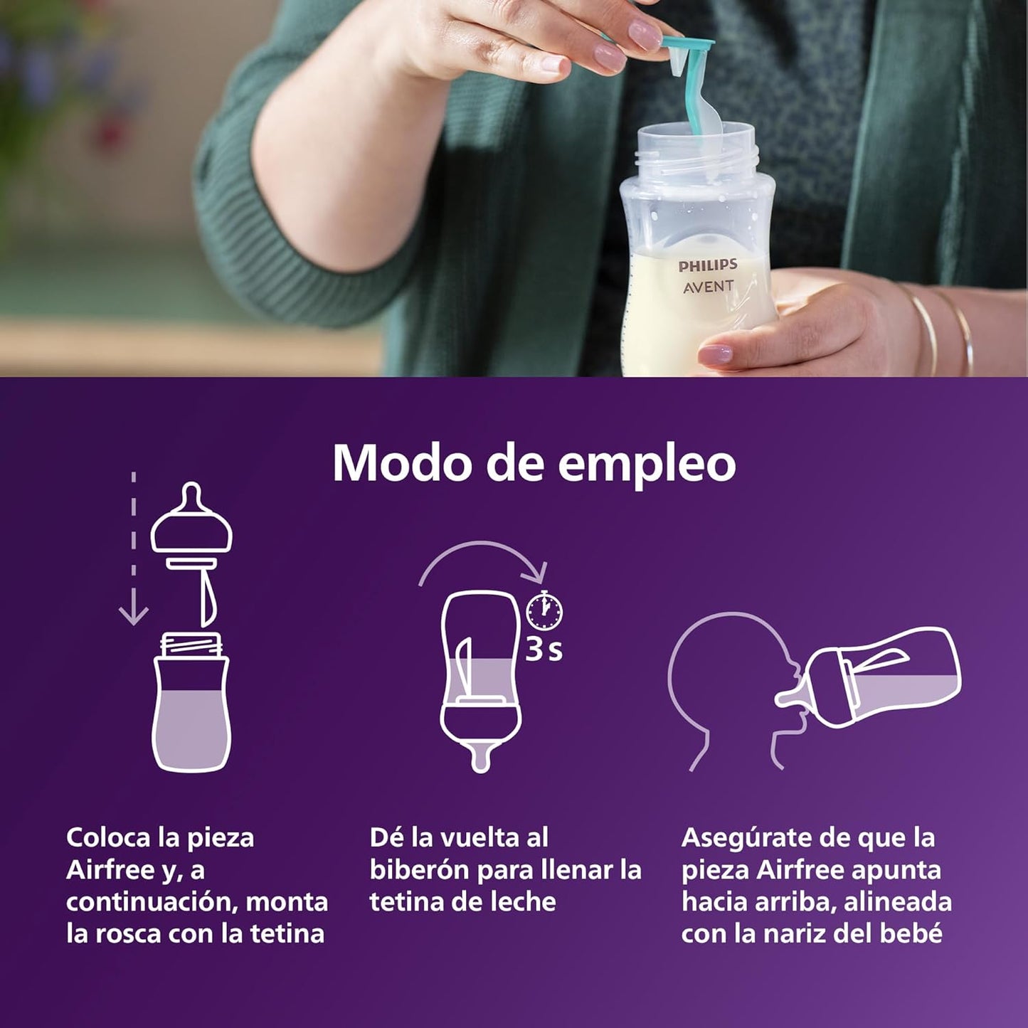 Biberón Philips Avent Natural Response | A1640