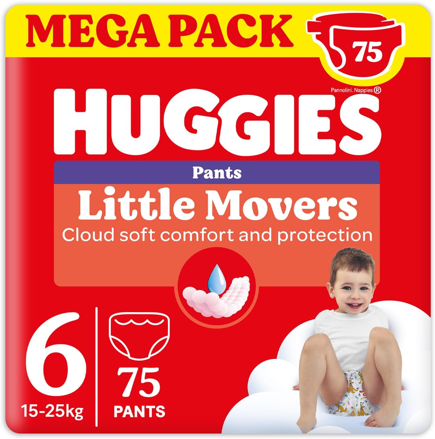Pañales Huggies Talla 6 75u | A2047