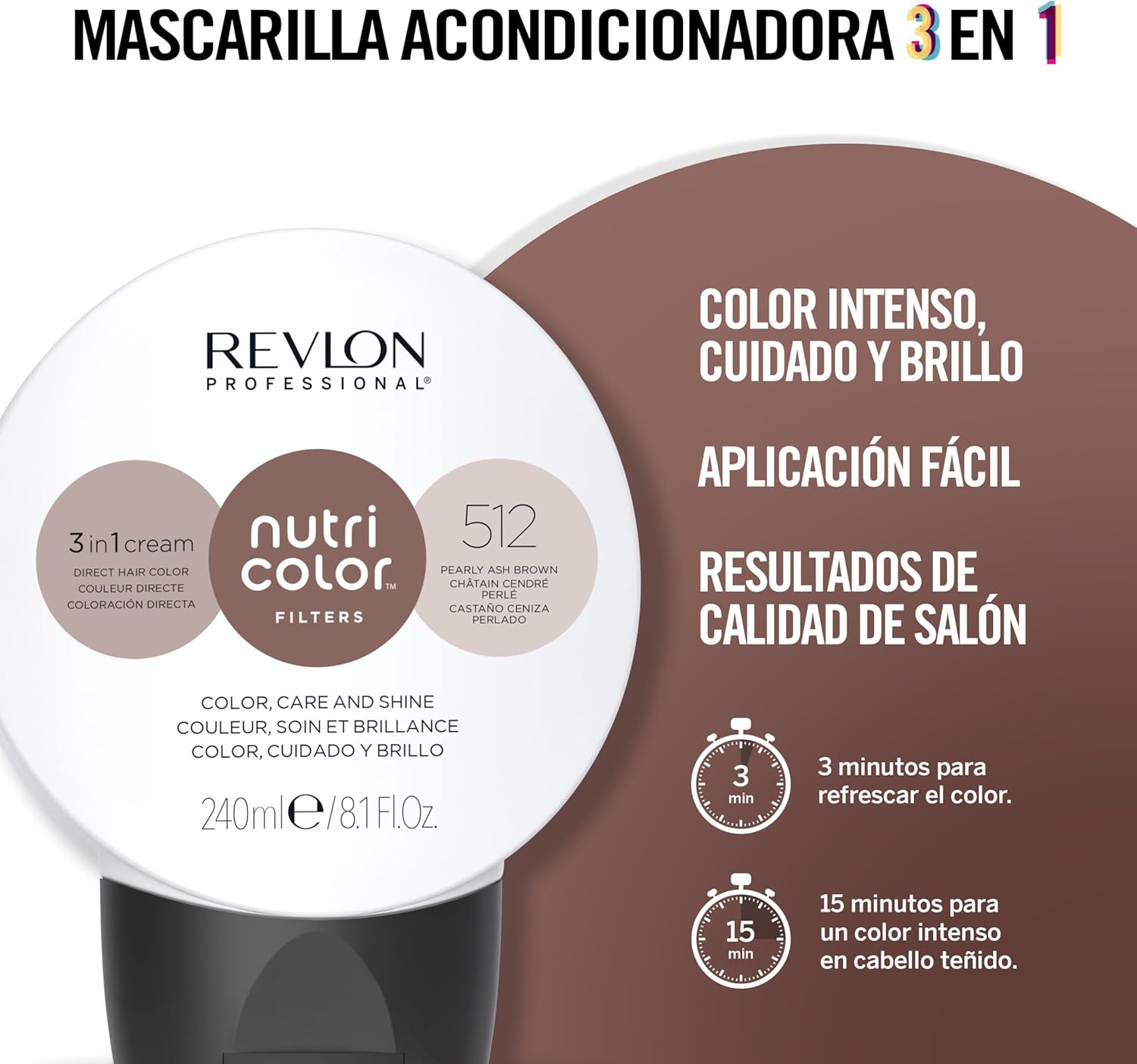 Mascarilla Revlon Nutri 512 | A1736