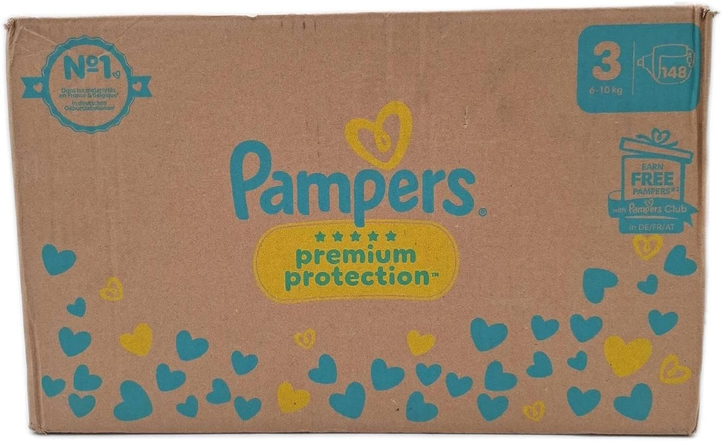 Pañales Pampers Premium 6-10 kg | A1222