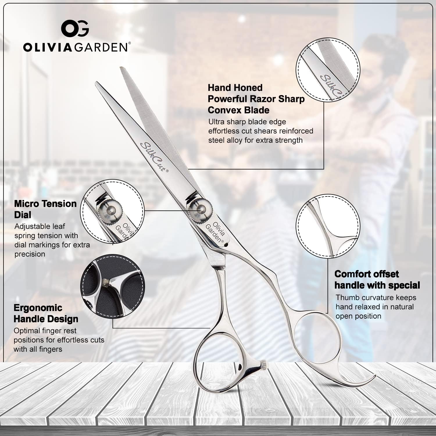 Tijera Peluquería Olivia Garden | A1173