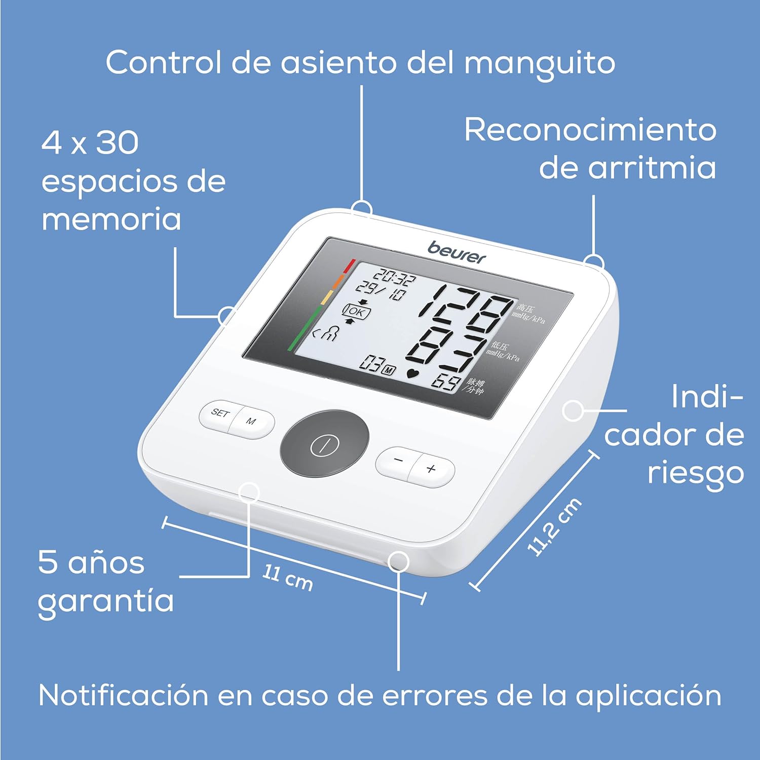 Tensiómetro Beurer BM 27 | A1390