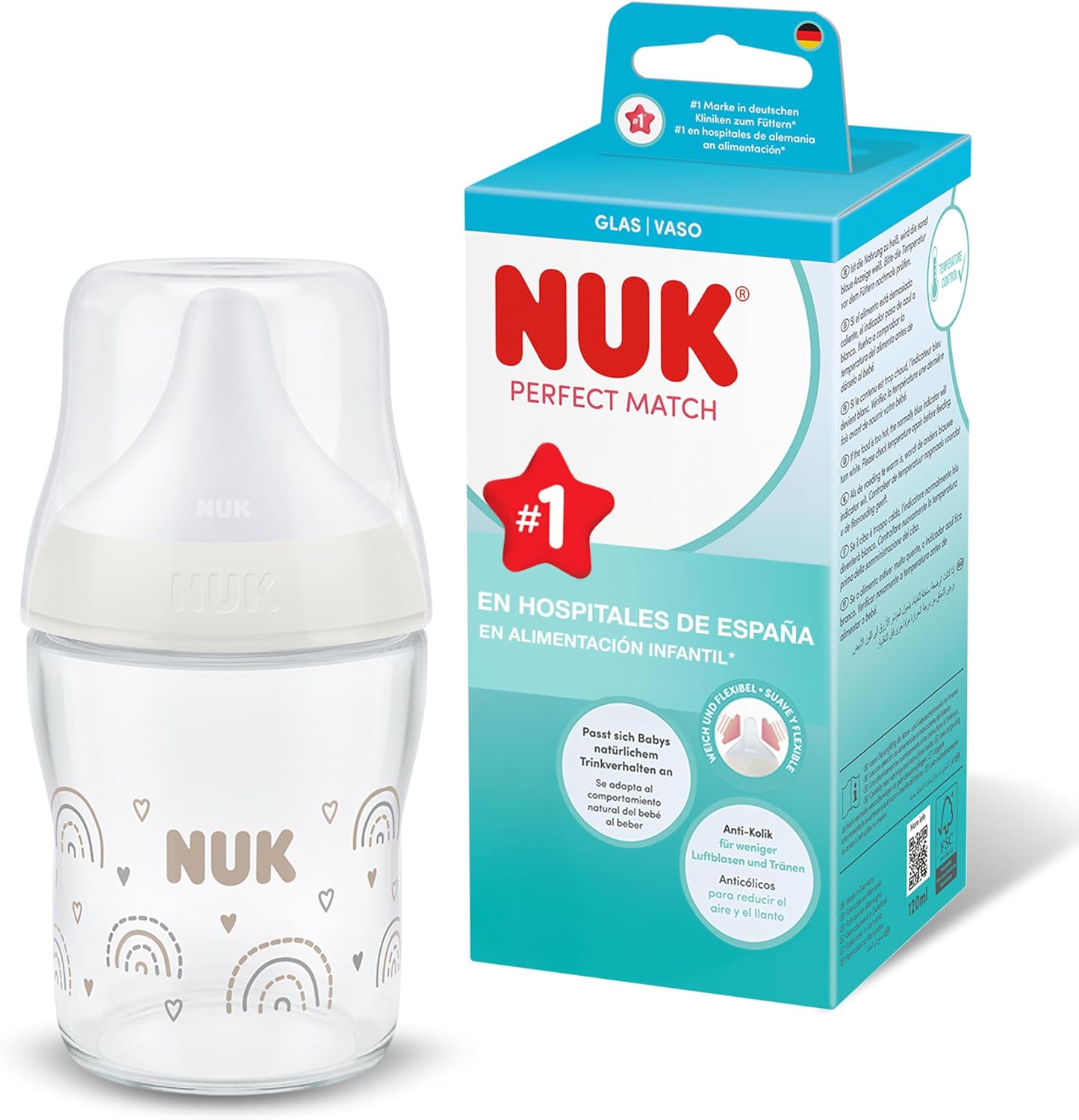 Biberón NUK Perfect Match | A1657
