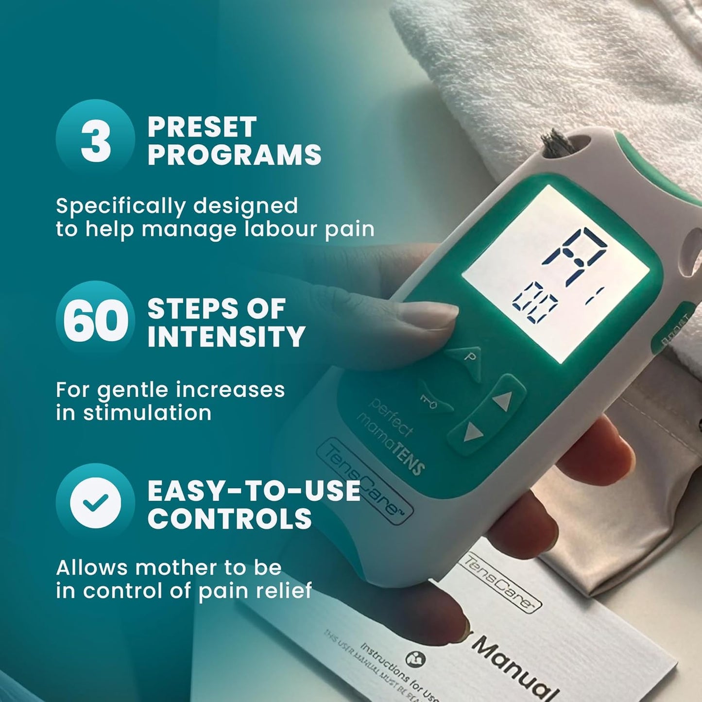 Electroestimulador TensCare MamaTENS | A1174