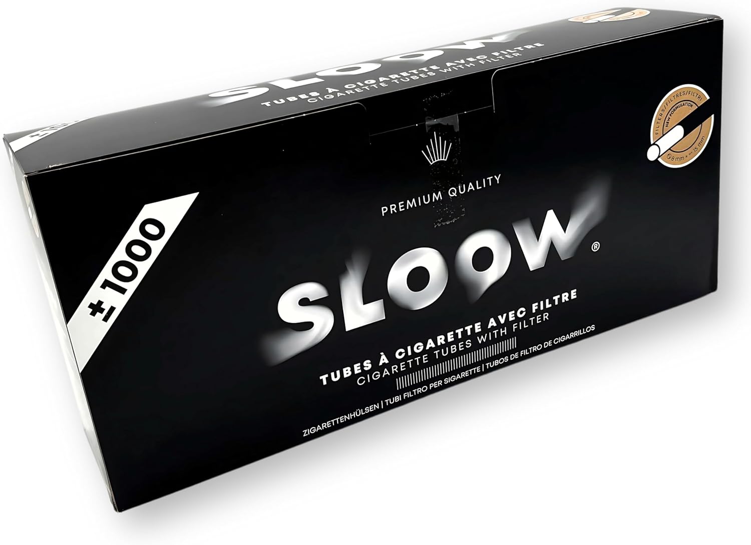 Tubos Filtro SLOOW Caja 1000 tubos | A1722