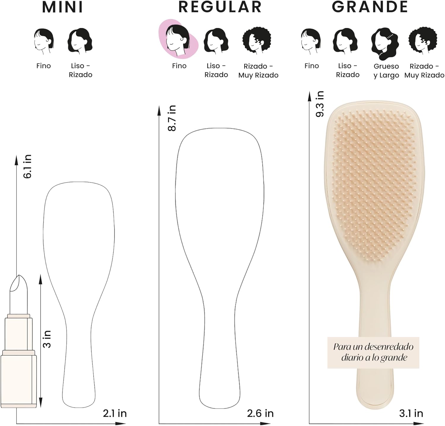 Cepillo Pelo Tangle Teezer desenredante | A1692