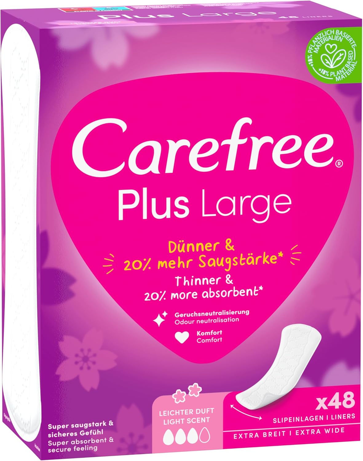 Protectores Carefree Plus Large | A1881