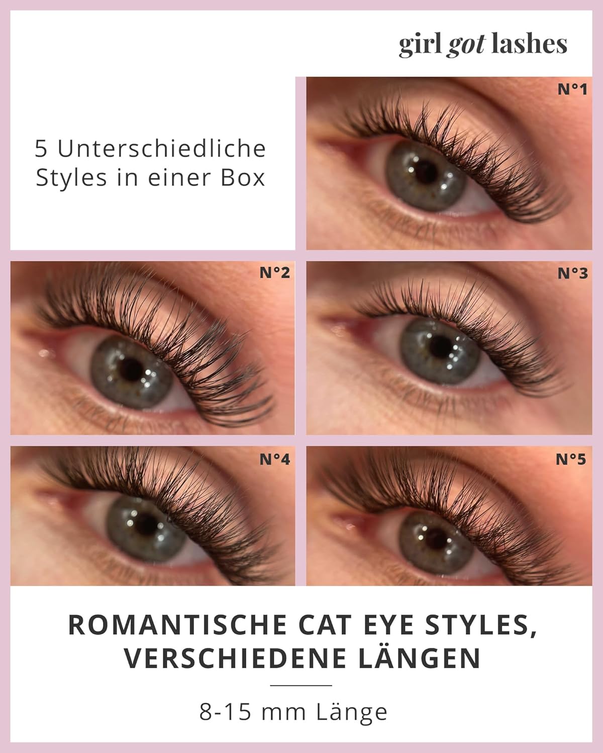 Pestañas GirlGotLashes Cat Eye | A1304