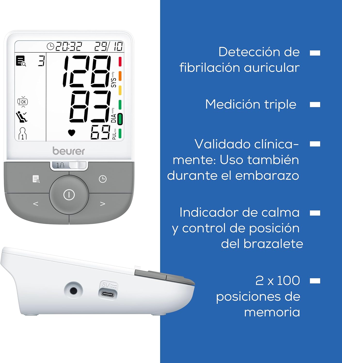 Tensiómetro Beurer BM 53 | A1214