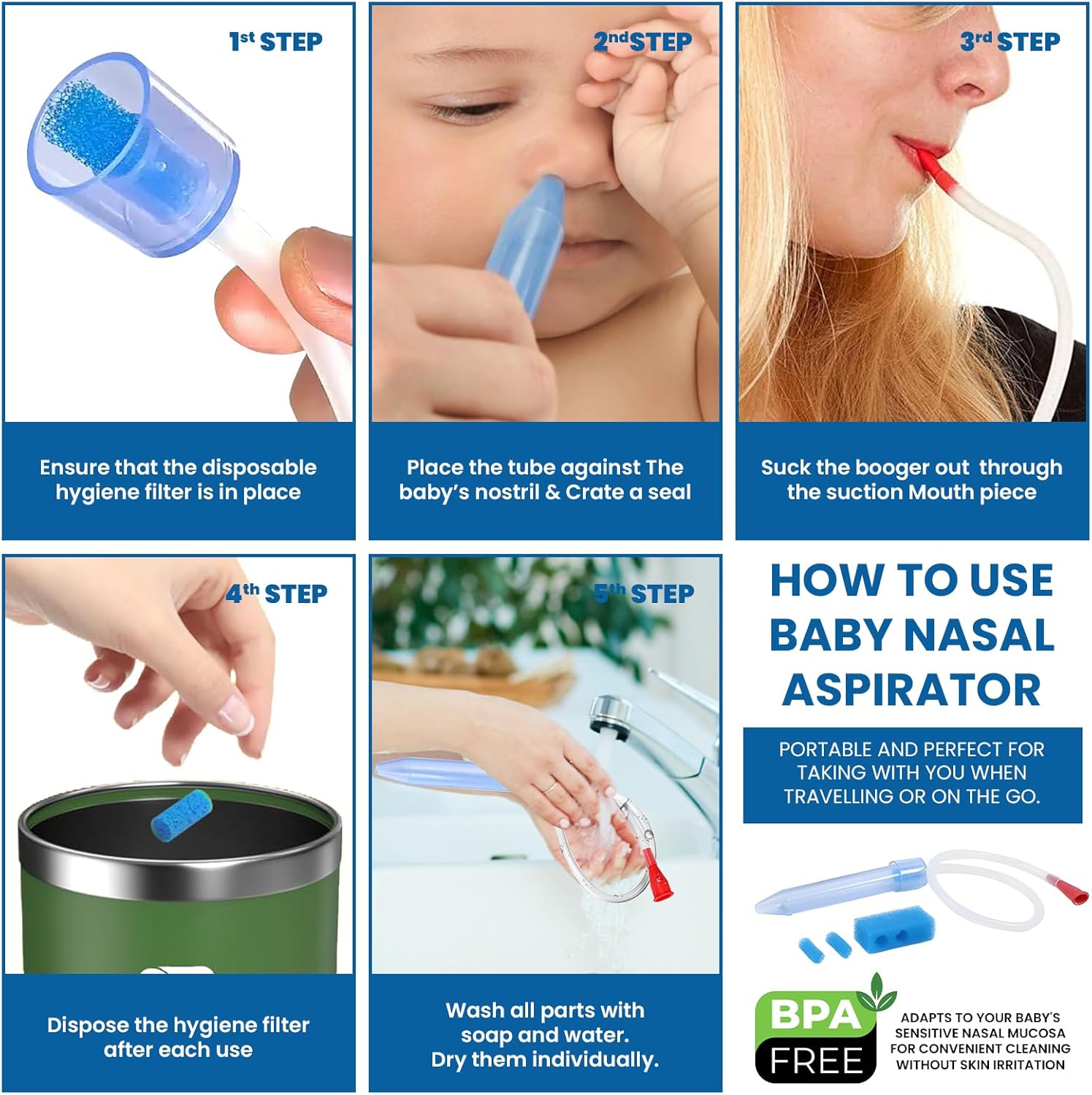 Aspirador Nasal PLUSQMED | A1944
