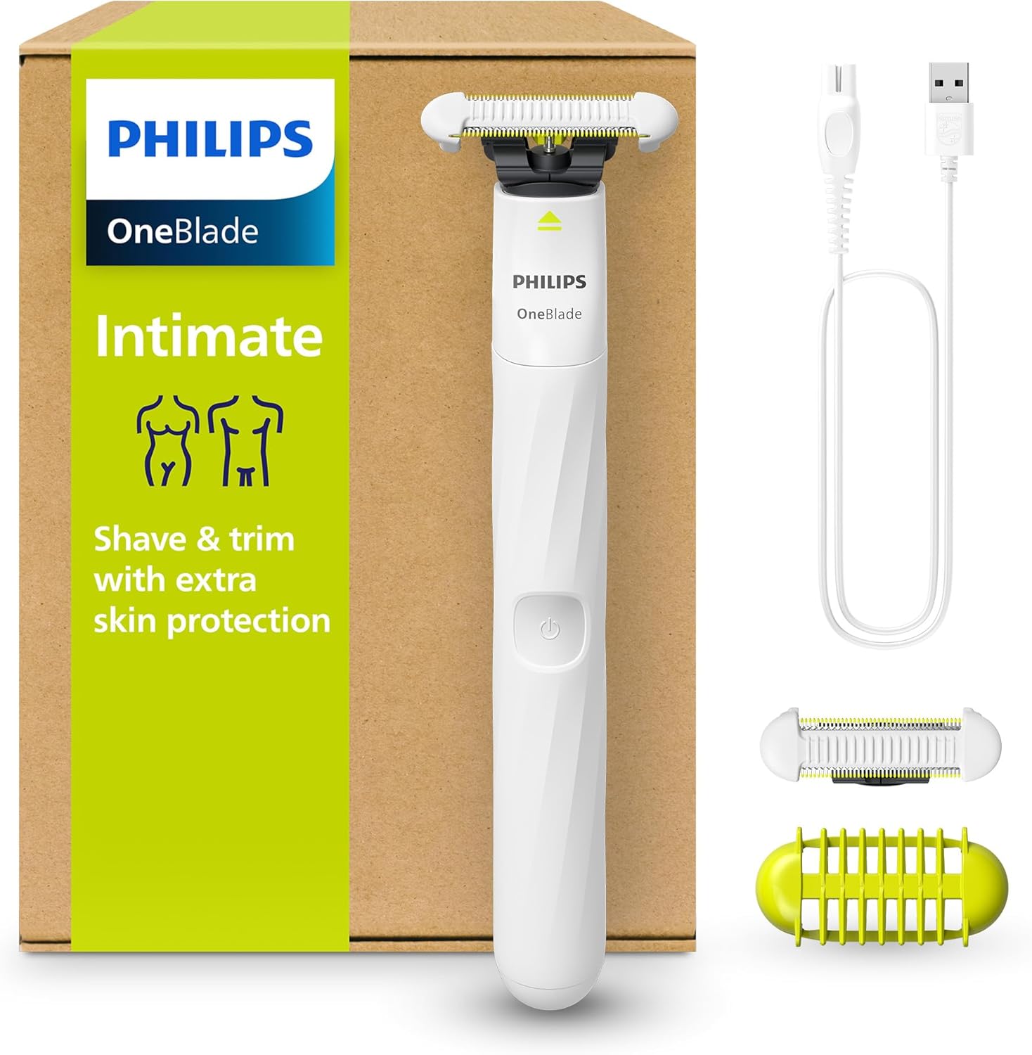 Afeitadora Philips OneBlade Intimate | A1277