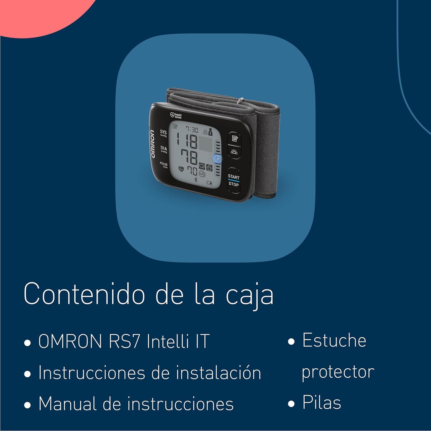 Tensiómetro OMRON RS7 Intelli IT | A1189