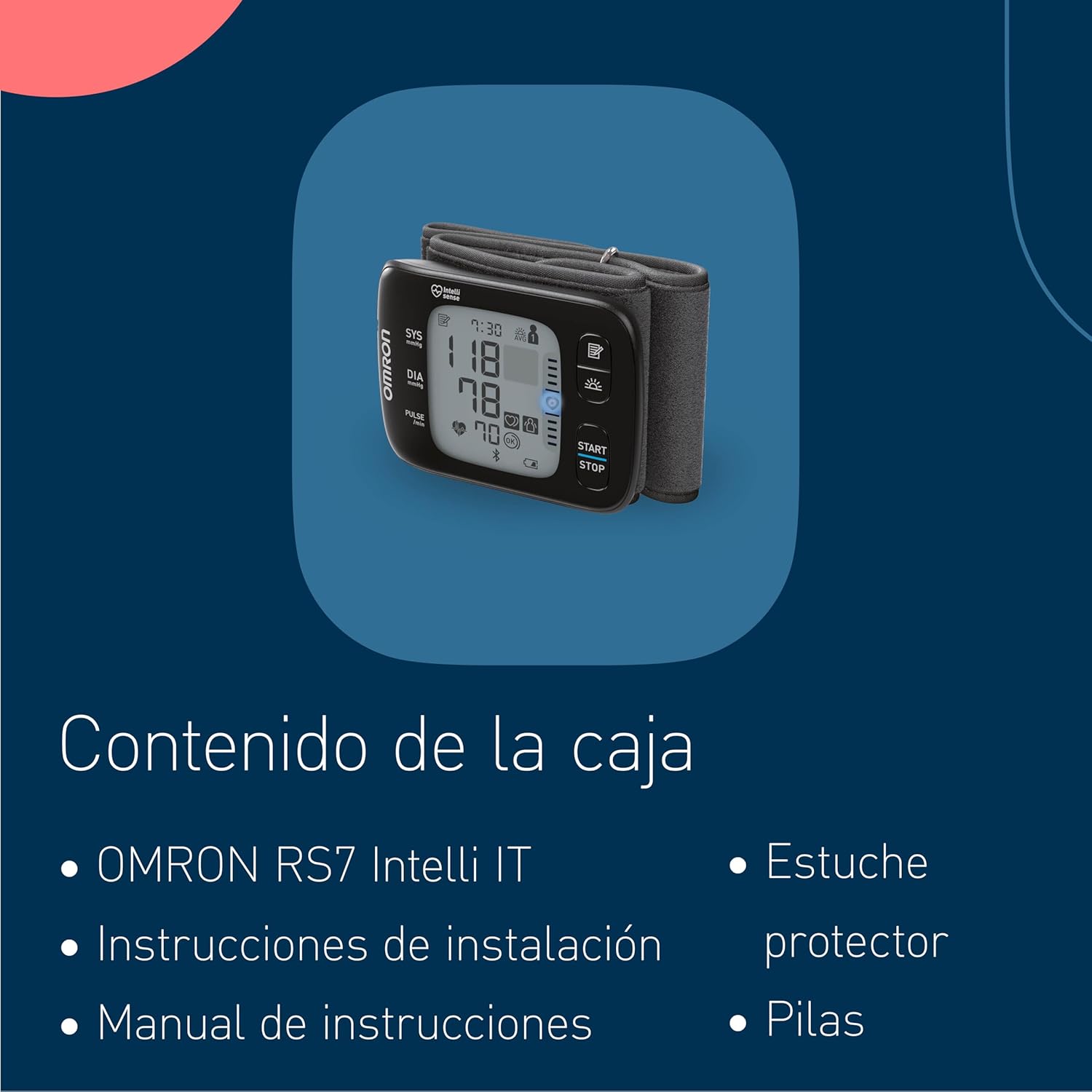 Tensiómetro OMRON RS7 Intelli IT | A1189