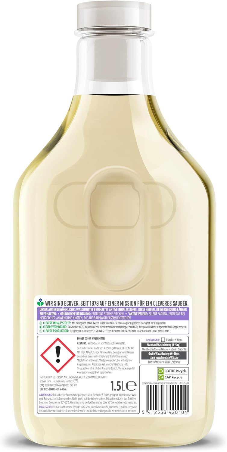 Detergente Ecover Detergente con aroma a | A1665