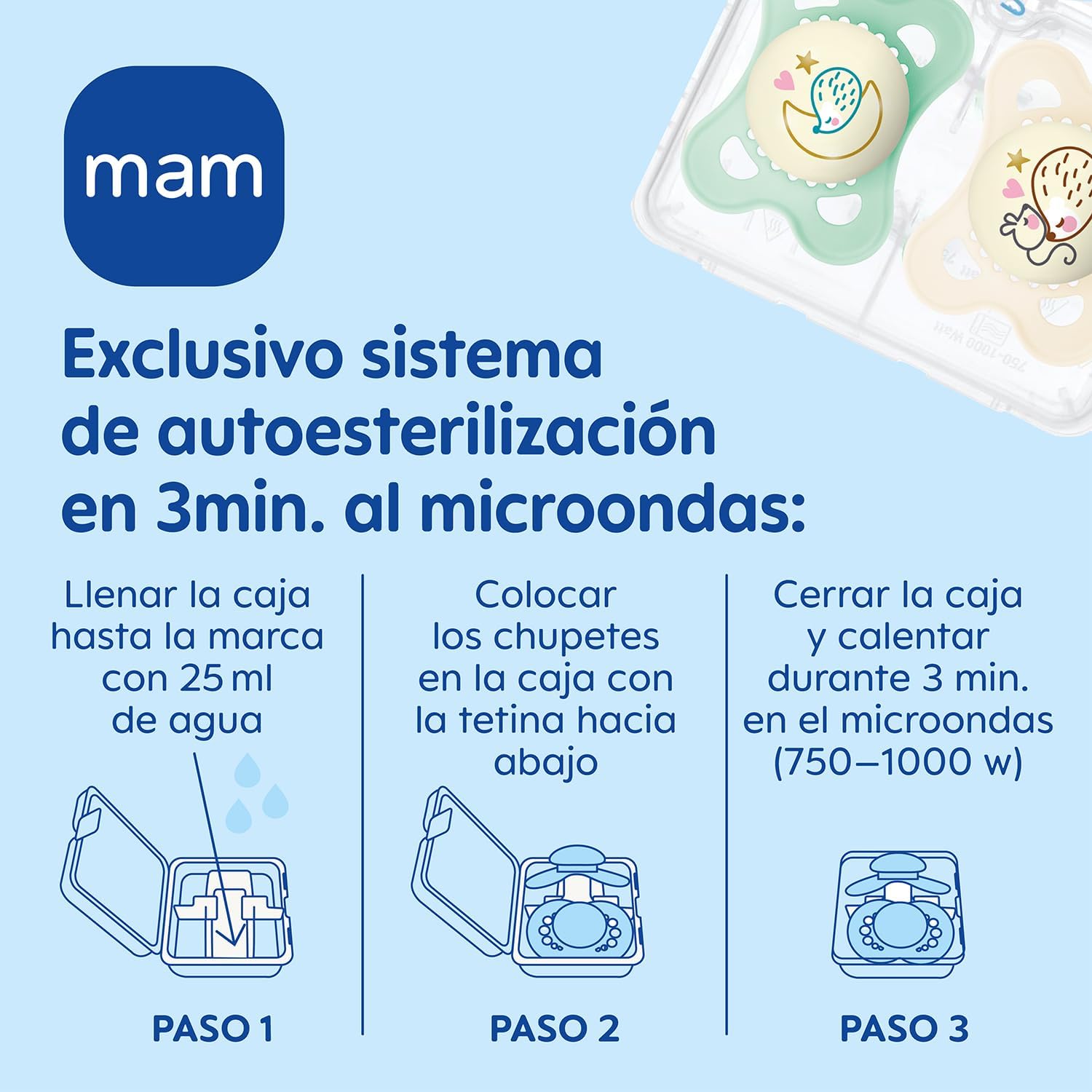 Chupetes MAM Original 3u | A1765