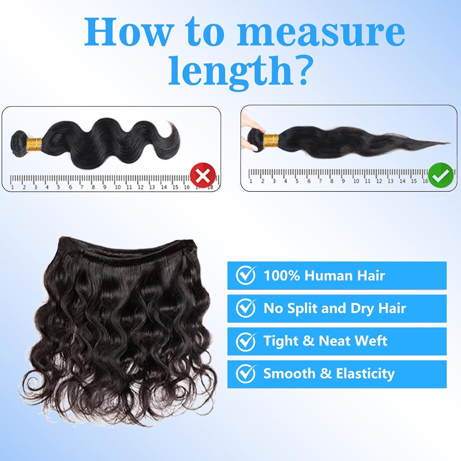 Extensiones cabello ondulado | A1284