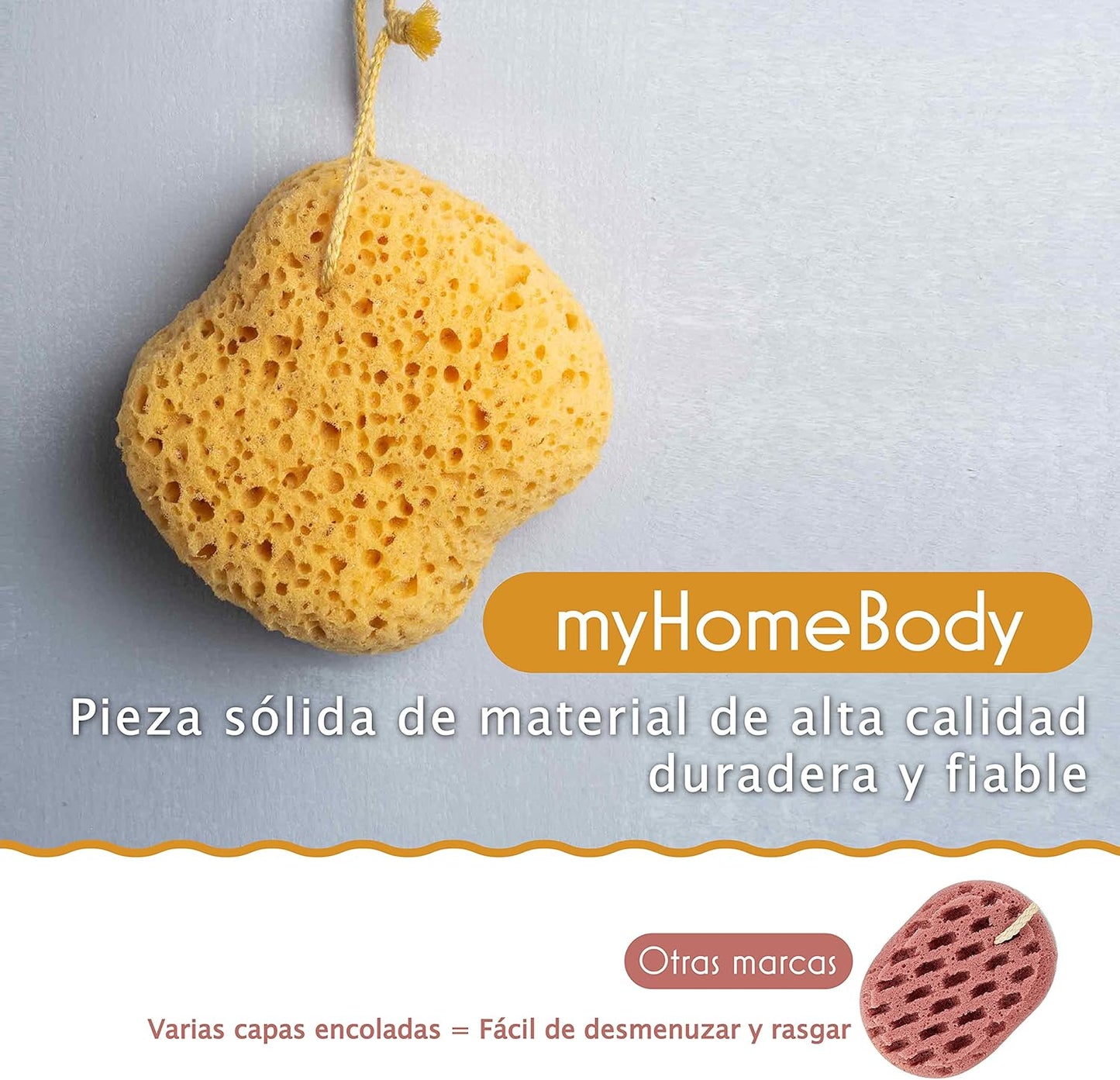 Esponjas Baño myHomeBody 3u | A1783