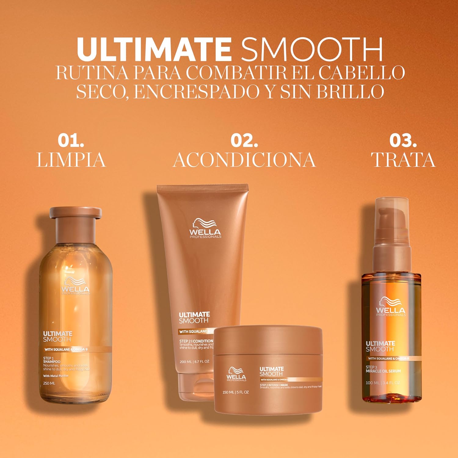 Champú Wella Ultimate Smooth | A1604