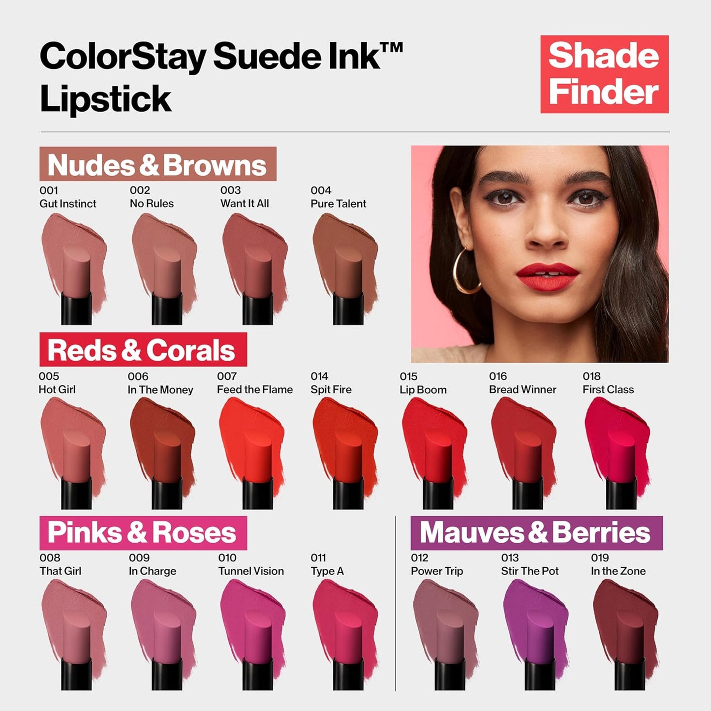 Labial Revlon ColorStay Suede Ink | A1662