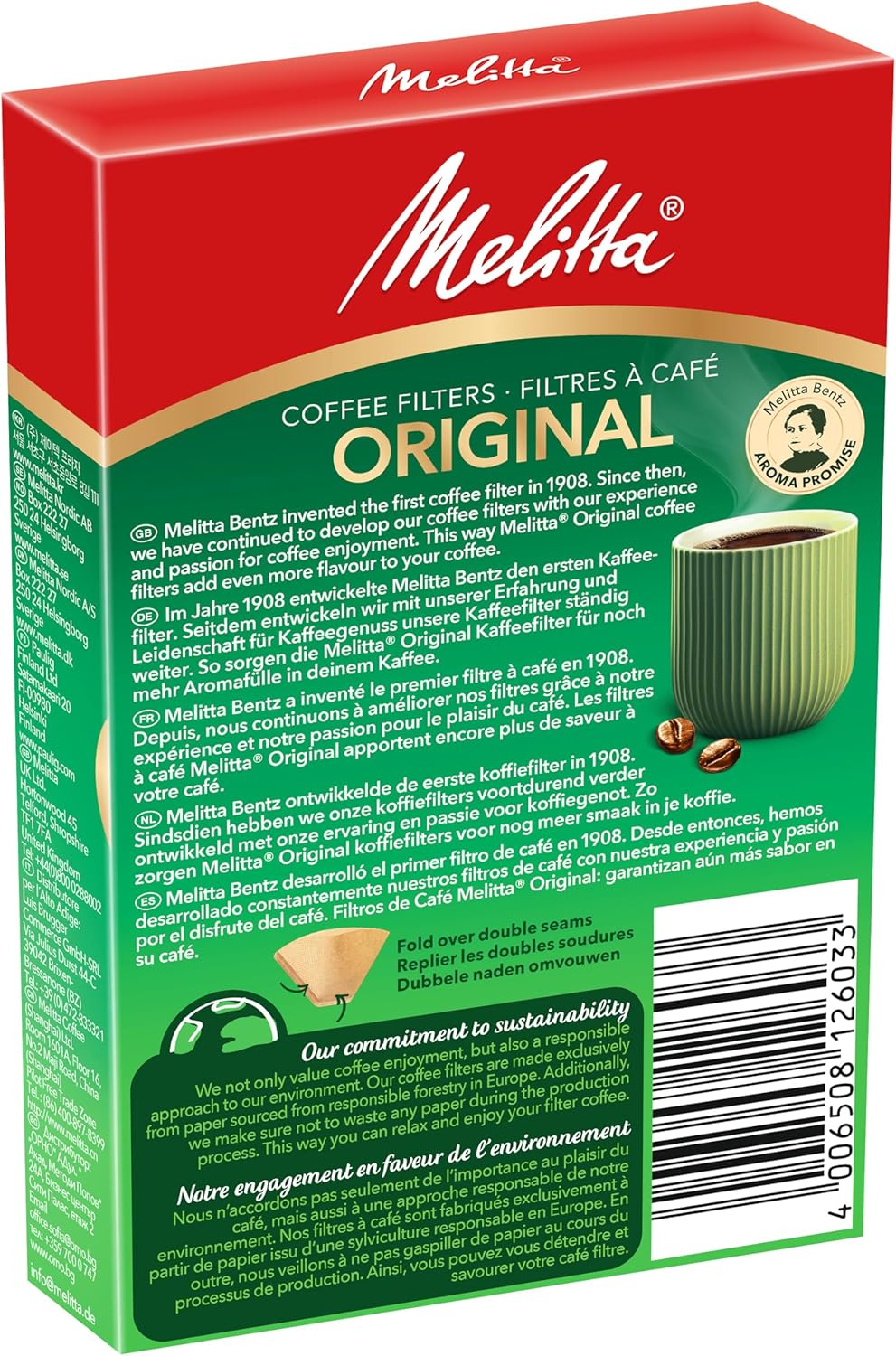 Filtros Café Melitta 100 | A1884