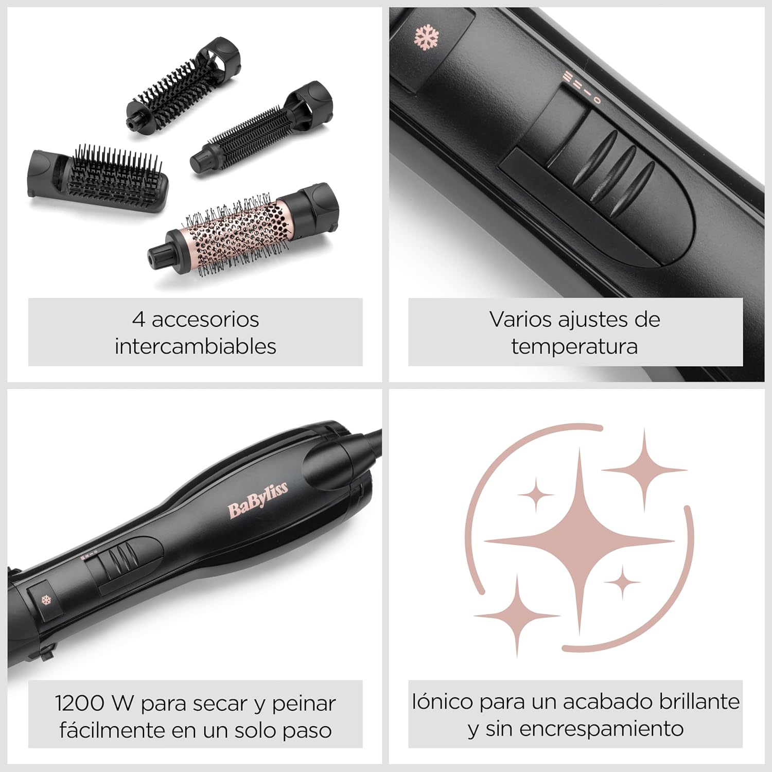 Cepillo Secador BaByliss Smooth | A1205