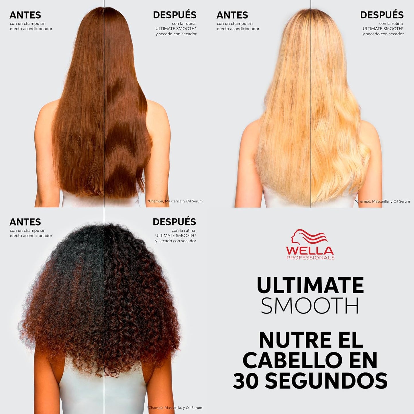 Champú Wella Ultimate Smooth | A1604