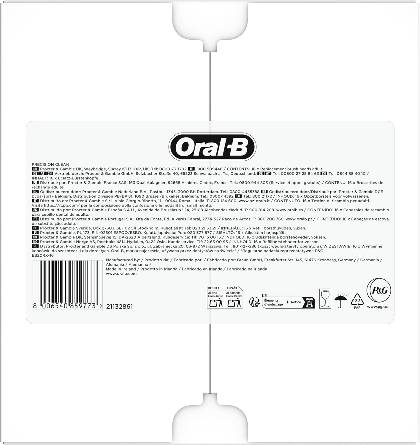 Recambios Oral-B Precision 16 | A1276