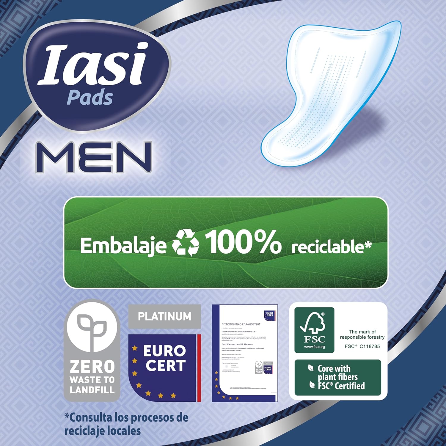 Protectores Masculinos Iasi Men | A1953