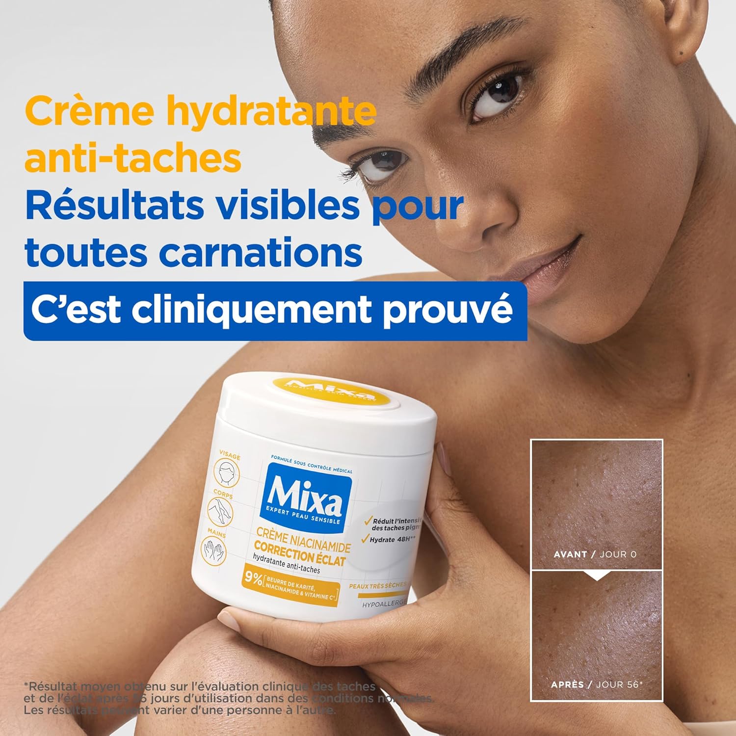 Crema Mixa Niacinamide Eclat | A1890
