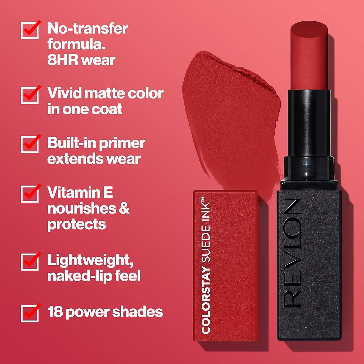 Labial Revlon ColorStay Suede Ink | A1662