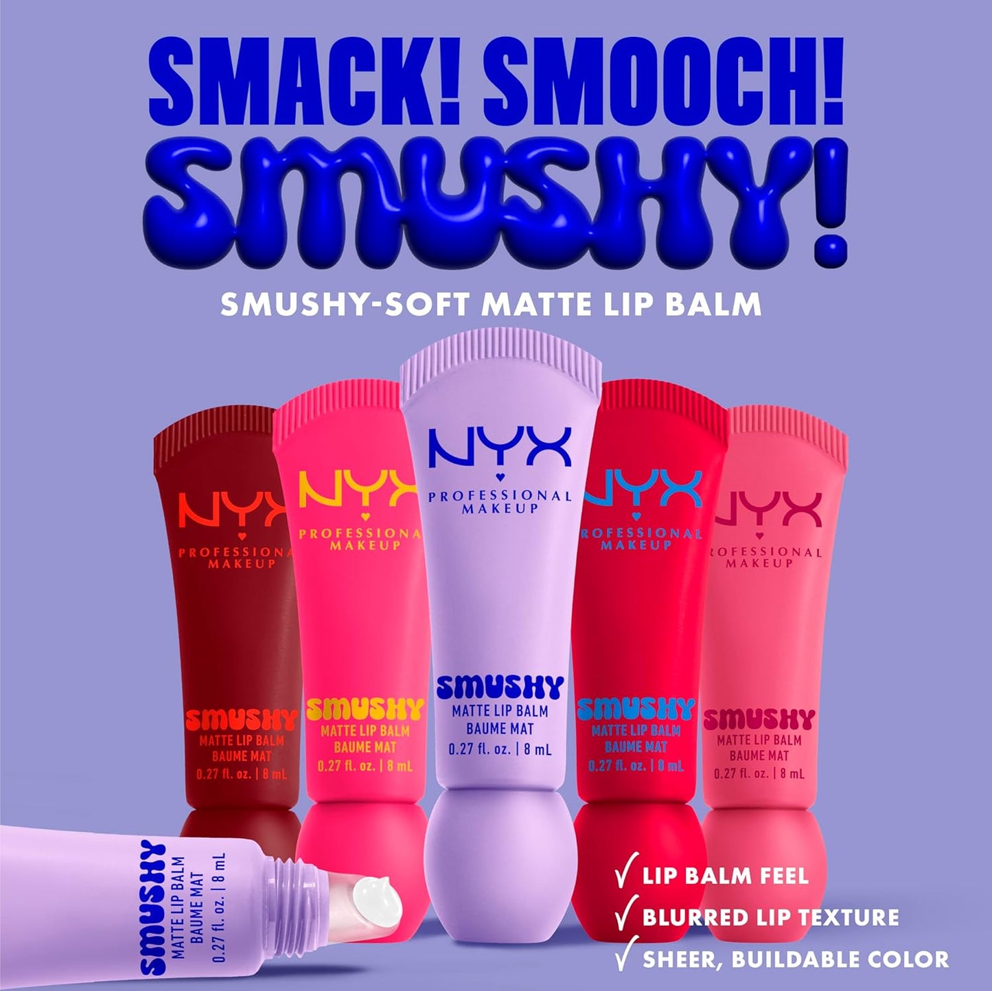 Bálsamo NYX Smushy Matte | A1894