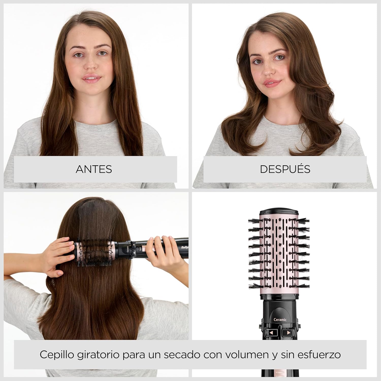 Cepillo Secador BaByliss Rotativo | A1193