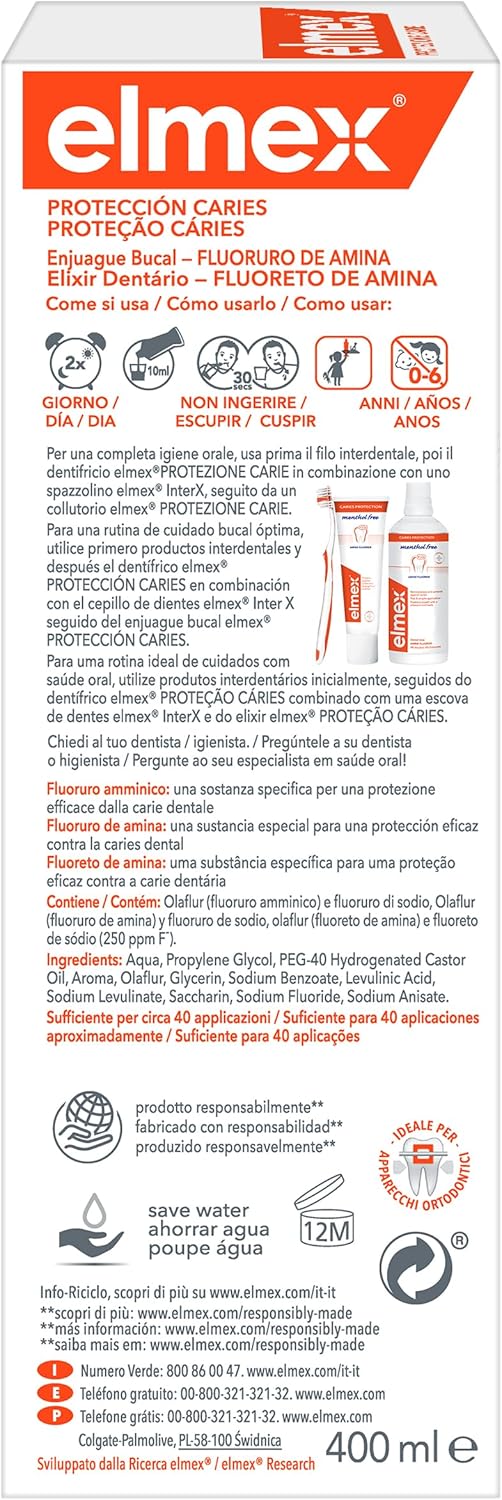 Enjuague Bucal Elmex 400ml | A1579