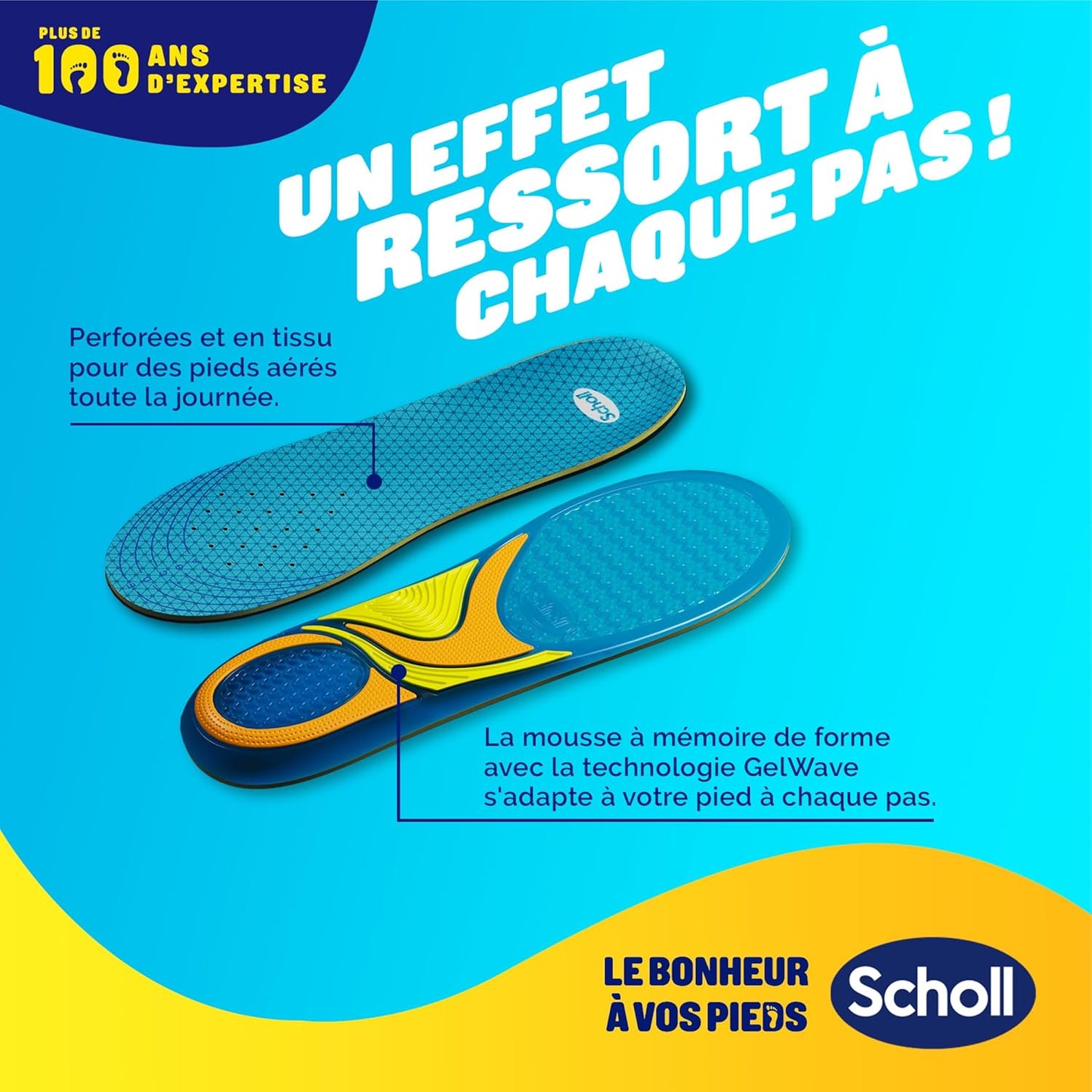 Plantillas Gel Scholl Plantillas GelActiv | A1691
