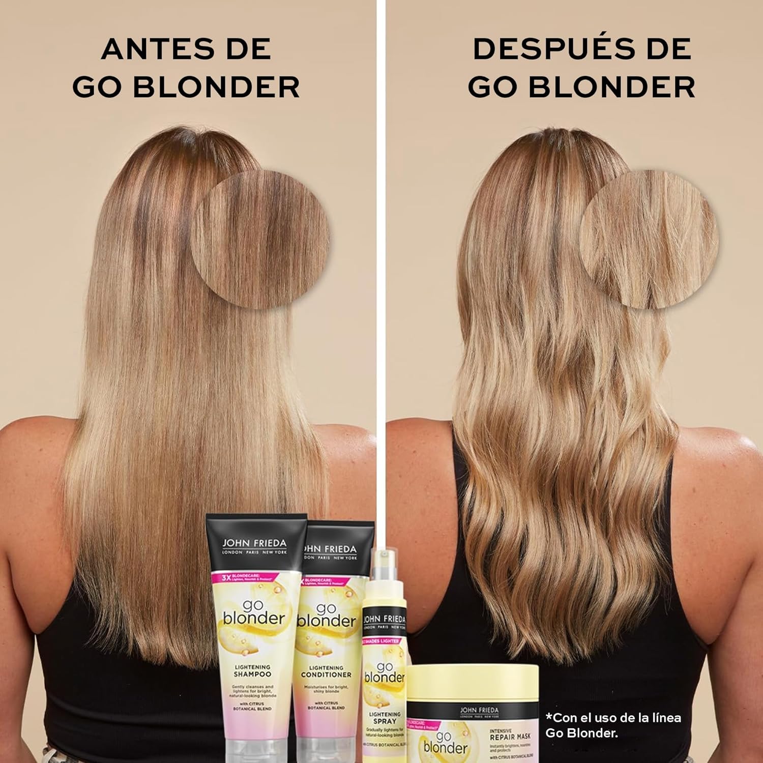 Acondicionador John Frieda Blonde | A1924