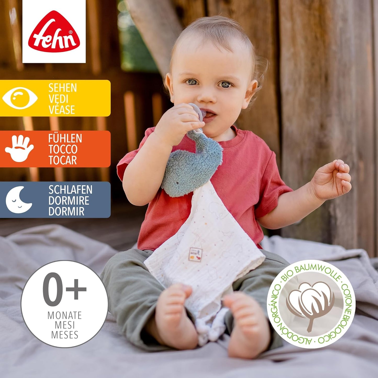 Doudou Ballena Fehn Natur | A1754