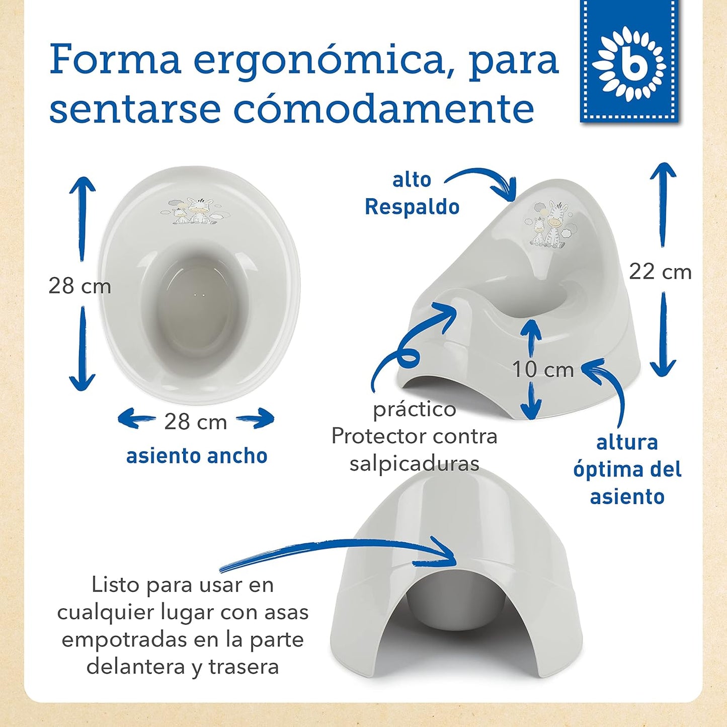 Producto BIECO Orinal infantil con música | A1649