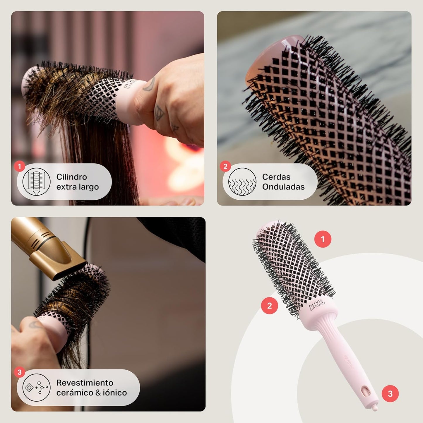 Cuidado del cabello Olivia Garden | A1452