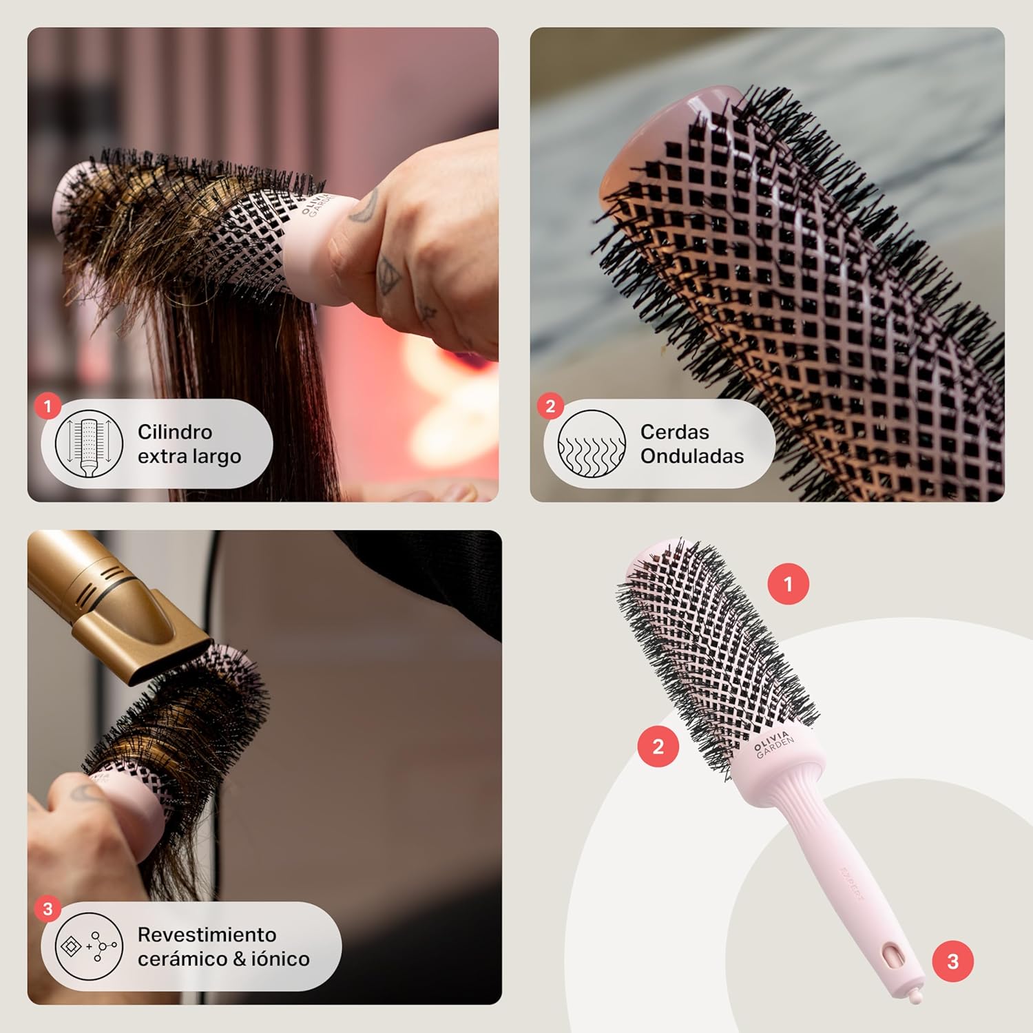 Cuidado del cabello Olivia Garden | A1452