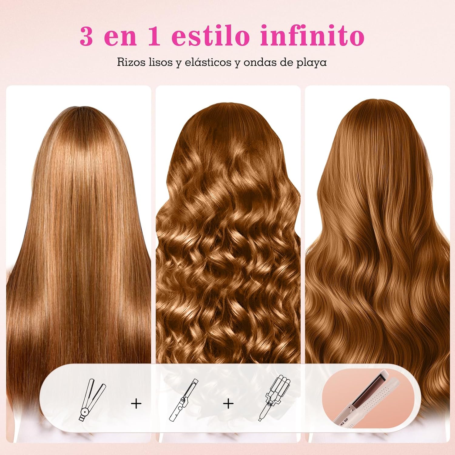 Plancha rizador 2 en 1 | A1232